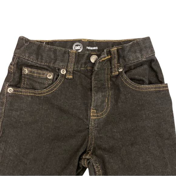 Wonder Nation Relaxed Fit Jeans 2 pairs medium was blue and charcoal - Picture 11 of 13